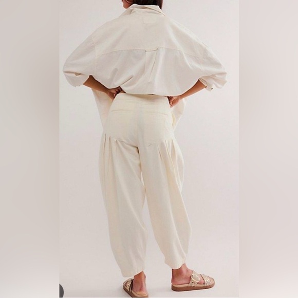 NWT Free People Sarina Pleated Trousers-Size 8 - Picture 3 of 14